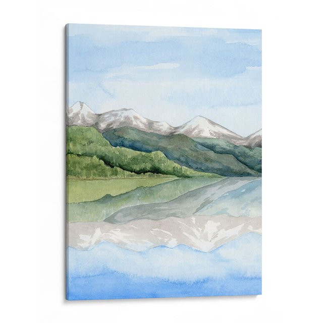 Cuadro decorativo - Espejo Lago I, Grace Popp 60x80 Canvas Lab Paisajes