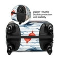 thumbnail image 4 of Gaeub Watercolor Nautical Elastic Luggage Cover with Concealed Zipper Dust-Proof Luggage Cover Protector - 18-32 inch - Medium, 4 of 9