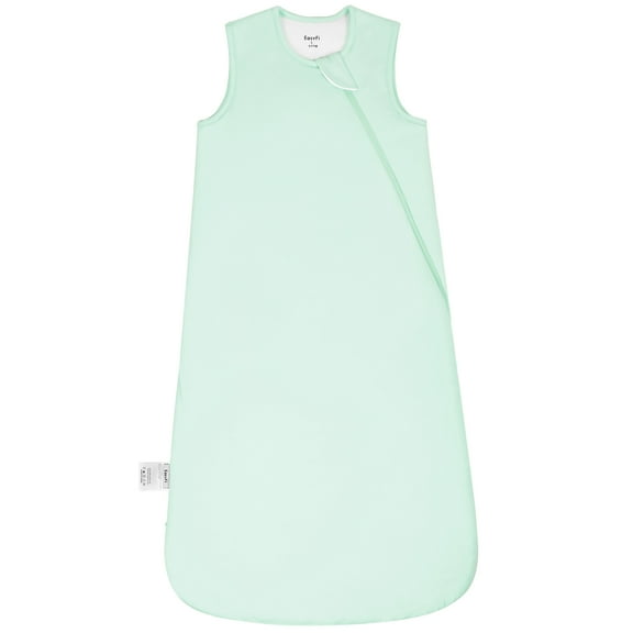 Easyfi 1.0Tog Baby Sleep Sack 6-12M All-Season Supersoft & Breathable Bamboo Sleeping Bags, 2-Way Zip Baby Wearable Blanket