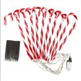thumbnail image 4 of 12Pcs Christmas Cane Lights 8 Blinking Modes for Outside Party Walkway Sunnimix Luz de bastón de caramelo, 4 of 8