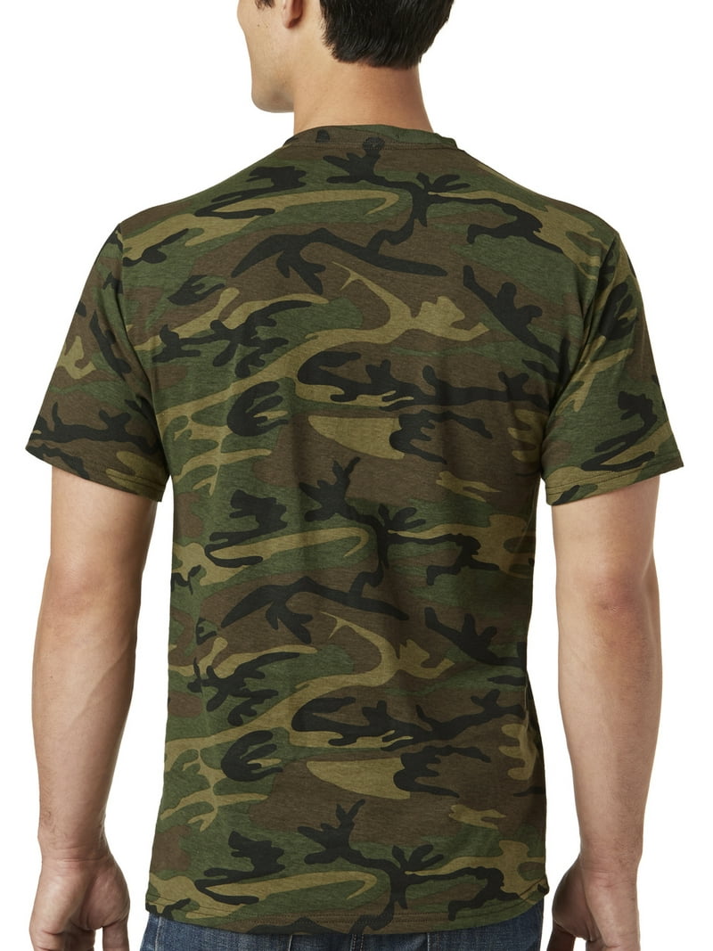 Men's Ford Oval Logo Camoflauge Tee Shirt - Military Camo, XL