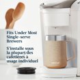 thumbnail image 4 of Contigo Streeterville Stainless Steel Mug with Splash-Proof Lid, 14 oz (414 ml), Vacuum-Insulated Tumbler with Handle for Coffee & Tea, Brown Sugar, 4 of 6