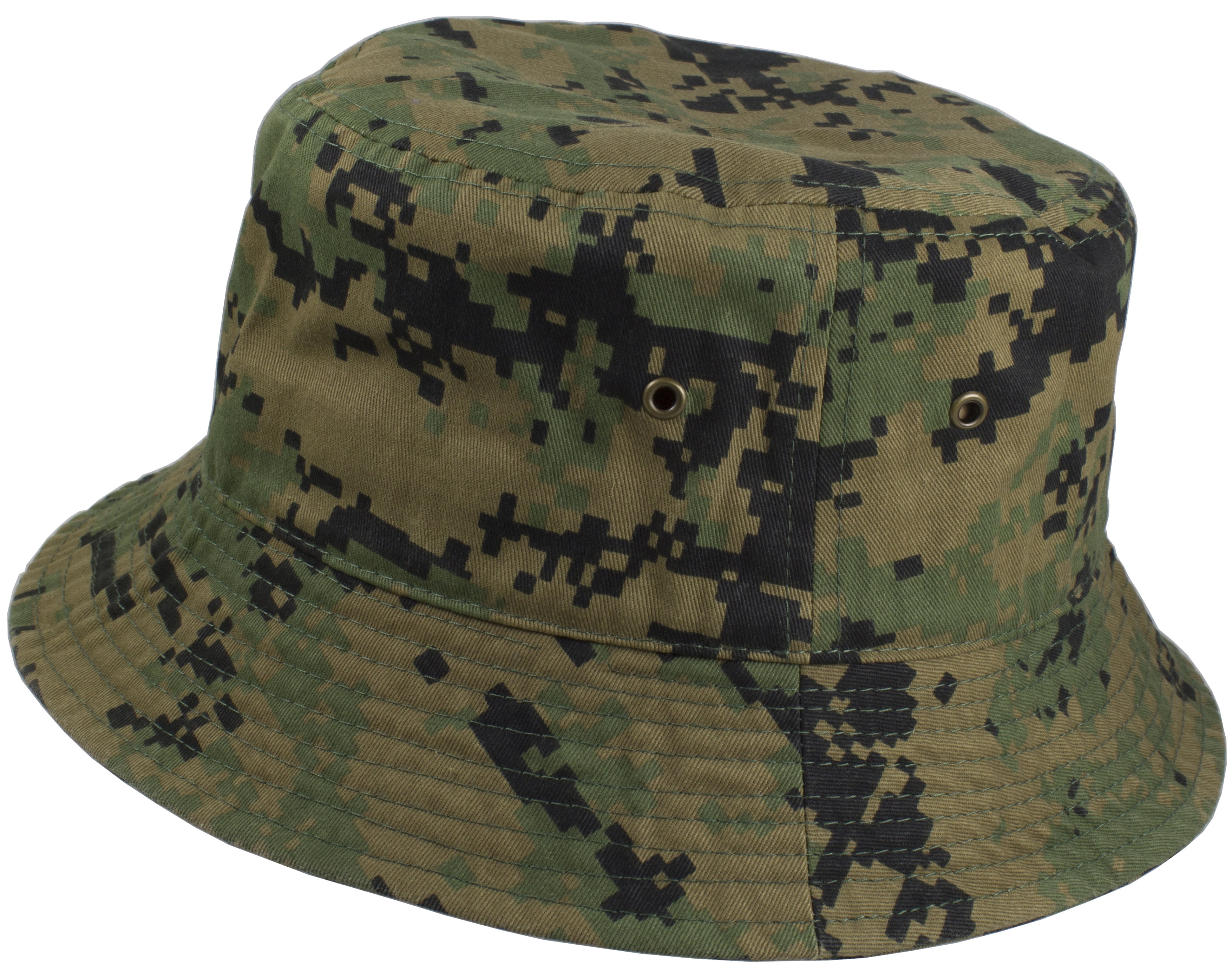 Travel Cap. Green Digital Camo 