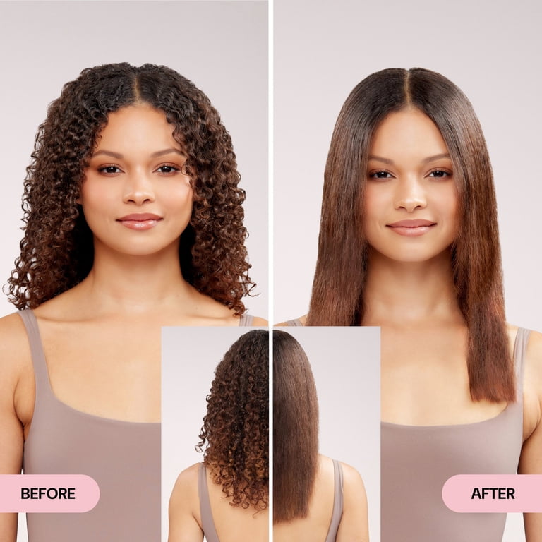 L'ange Hair Le Vite Ceramic Straightening Brush with Digital LCD