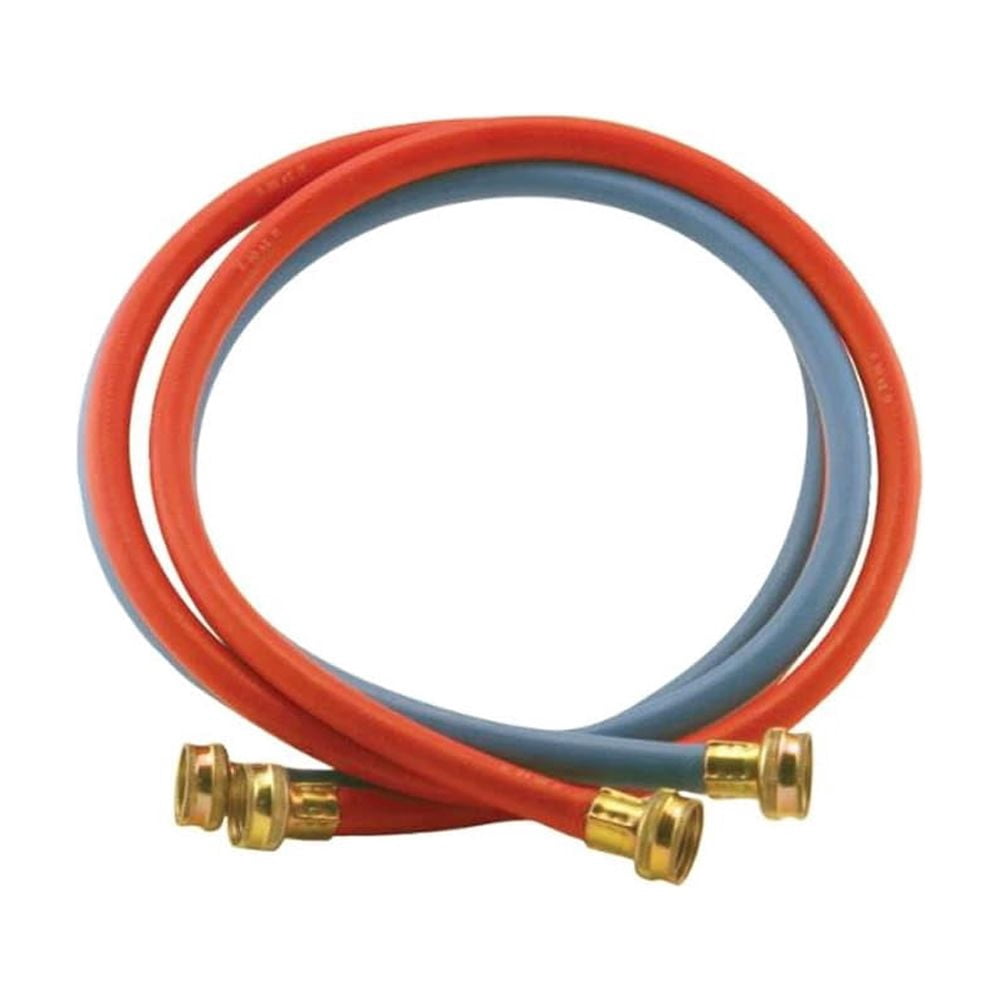 Ultra Dynamic Products 3/8 in. FGH X 3/4 in. D FGT 4 ft. Rubber Washing Machine Supply Line