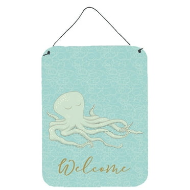 Octopus Wall or Door Hanging Prints