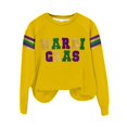 thumbnail image 4 of Chuancc Hoodies for Women,Women Fall Clothes Warm Outfits for Women Long Sleeve Sweaters for Women Sweatshirts for Women Loose Fit Casual Sweaters for Women Yellow XL, 4 of 4