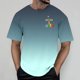 thumbnail image 2 of Playeras Básicas Para Hombre, Camiseta De Manga Corta Para Ejercicio, Camisetas Deportivas Informales De Verano Con Efecto Tie-Dye, 2 of 4