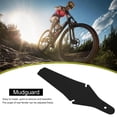 thumbnail image 4 of Guardabarros de bicicleta de carretera de montaña MTB guardabarros de rueda trasera de bicicleta de ciclismo (negro), 4 of 6
