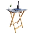thumbnail image 4 of Mesa Plegable Rectangular Hogare Gris/Aile, 4 of 4