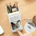 thumbnail image 7 of Yonrjhukm 2026 Calendar Pen Holder, Multi-functional Desktop Organizer with Drawer, Ideal for Home, Office, Perfect Storage Solution for Pens, Notepad, and Accessories, 7 of 7