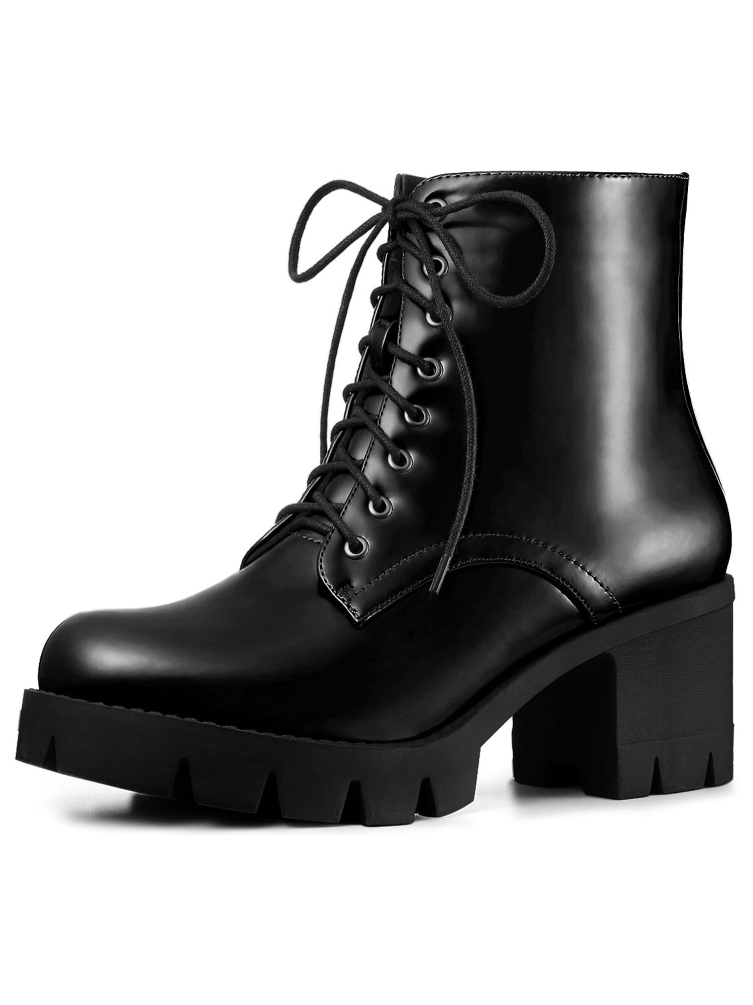 black combat boots women