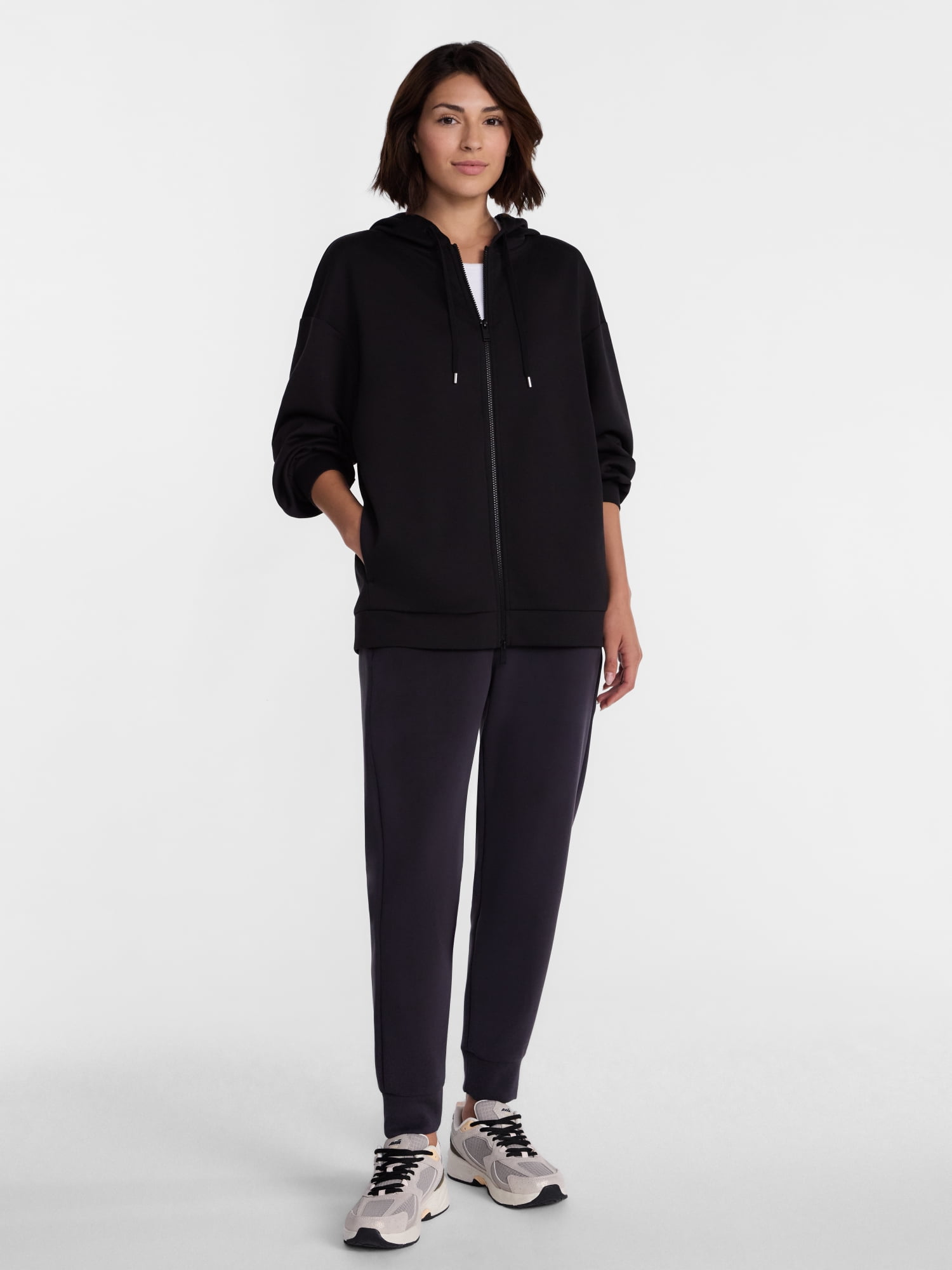 Avia Women's Oversized Hoodie with Balloon Sleeves, Sizes XS-XXXL