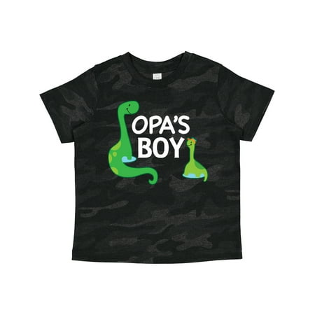 

Inktastic Opa s Boy Grandson Dinosaur Boys Toddler T-Shirt