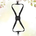 thumbnail image 3 of 1PC Cross Luggage Case Bundling Strap PU Leather Elastic Binding Band Sturdy Luggage Fixing Strap Outdoor Travel Packing Strap Practical Tie Up Strap for Outdoor Travel Use (Black), 3 of 8