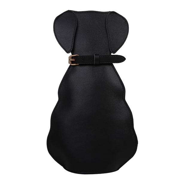 Bolso de hombro con forma de perro para mujer, bolso cruzado informal de dibujos animados, bolso de mano versátil