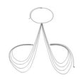 thumbnail image 1 of Sexy And Simple Multi Layer Tassel Chest Chain Bikini Necklace Exaggerated Metal Body Chain Body Chain Shot, 1 of 6