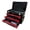 Red, variant on Tcbosik 3-Drawer Steel Tool Box Set, 20" Portable Hand Carry Tool Case with Storage Tray, Tool Set and Handle for Garage, Home, Workbench, Red