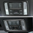 thumbnail image 6 of Black Car Interior Front Reading Light Lamp Cover Trim Sticker For N, 6 of 9