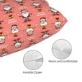 thumbnail image 3 of Fotbe Merry Christmas Santa Claus Funda de Almohada Decorativa Estilo Occidental, Lujo en Algodón, Fundas para Almohadas King, Cojín Estampado para Decoración del Hogar-20"x30", 3 of 6