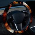 thumbnail image 2 of Squirrel Car Wheel Covers Steering Wheel Covers 14.5 Inch Printing PVC Leather Auto Accessories, 2 of 6