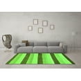 thumbnail image 3 of Ahgly Company Indoor Rectangle Solid Green Modern Area Rugs, 8' x 12', 3 of 4