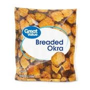 Great Value Frozen Breaded Okra, 12 oz Plastic Bag