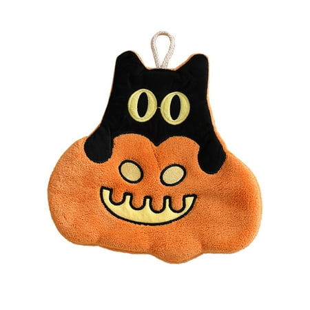 

Halloween Pumpkin Decorative Hand Wipes Small Child Hand Wipes for Party