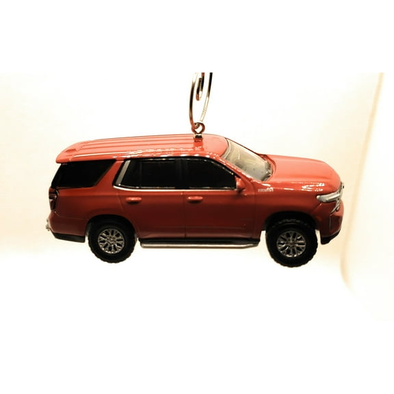 Christmas Ornament for 2021 Chevy Tahoe Red