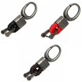 thumbnail image 2 of Unisex Handmade Leather Buckle Car Key Chain Motorcycle Keychain Home Keys Holder Organizer, 2 of 10