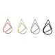 thumbnail image 3 of 140 Piezas Clips de Papel Dorados Clips de Papel en Forma de Gota de Acero Inoxidable Medianos en Forma de Lágrima para Suministros Escolares de Oficina Invitaciones de Boda Scrapbooking Boo, 3 of 5