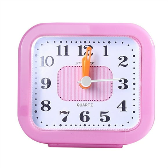 Square Loud Alarm Clock For Student Bedroom Bedside Desk Home Decor