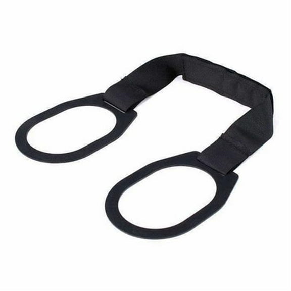 Rugged Radios  Black Replacement Hook & Loop Fastener Headband Strap
