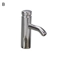thumbnail image 1 of HEVIRGO 1/12 Realistic Alloy Faucet Sink Model Miniature Doll House Kitchen Accessory, 1 of 10