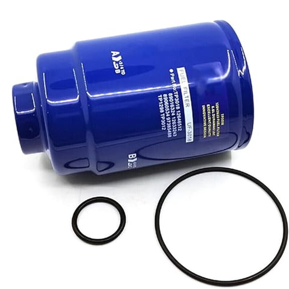 6.6L Duramax Diesel Fuel Filter Replacement for 2001-2016 Chevy Silverado 2500 HD 3500 HD Express GMC Sierra 2500HD 3500HD Savana | Replaces TP3018, TP3012, 19305685, 12664429, 12633243