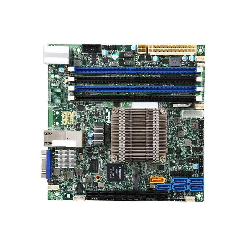 Supermicro X10SDV4CTLN2F Intel Xeon D1521 Mini ITX Server