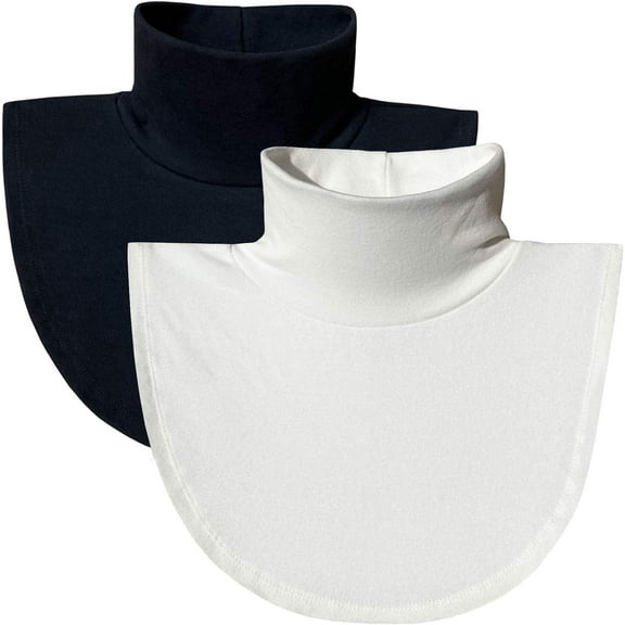 YooGuoGuo Fake Turtleneck Dickies for Women, Detachable Collar, Half Mock Turtlenecks, Cotton