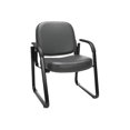 thumbnail image 1 of Guest Chair - 604 - Charcoal Am Vinyl, 1 of 5