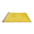 thumbnail image 2 of Ahgly Company Machine Washable Indoor Rectangle Persian Yellow Traditional Area Rugs, 5' x 8', 2 of 4