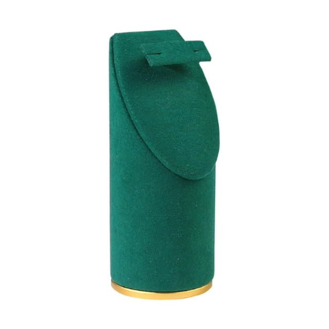 Soporte para pendientes colgantes, expositor de joyas de mesa, accesorios de fotografía Verde
