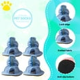 thumbnail image 2 of GASTROPOD 4Pcs Dog Booties,Cooling Breathable Dog Shoes for Hot Pavement,Mesh Aesthetic Dog Shoes Large Size Dogs,Blue, 2 of 6