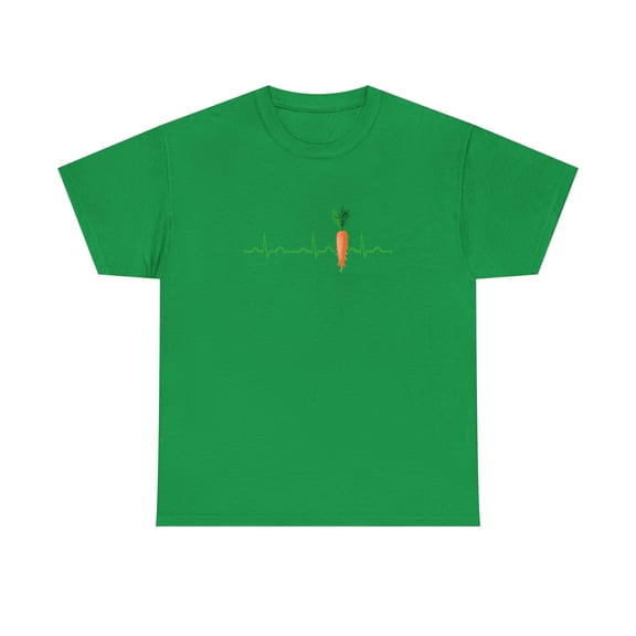 Carrots Heartbeat Shirt, Gardener Gift, Farm Life, Christmas Gift -ID: 1732