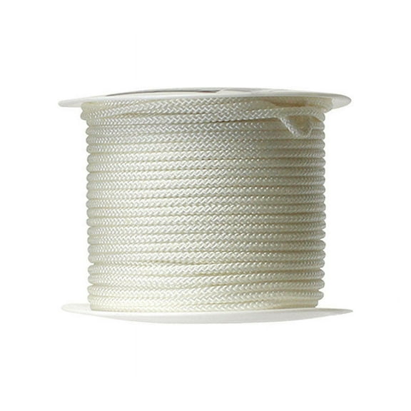 Koch 11/64 in. D X 200 ft. L White Diamond Braided Nylon Rope