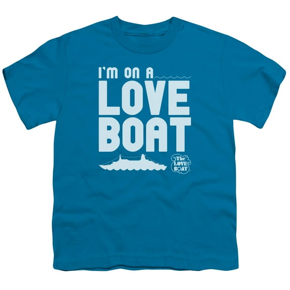 Love Boat Im On A Youth 18/1 T-Shirt Turquoise