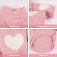 thumbnail image 5 of Dog Sweatshirt for Small Dogs for Medium Dogs Warm Pet T Shirt Dog Clothes with Heart Print Cat Puppy Outfit Doggie Sweatshirts for Teddy,Chihuahua,Dog Sweaters for Small Dog（Pink XXL）, 5 of 9