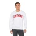 thumbnail image 5 of Lineman Sweatshirt Gifts Crew Neck Shirt Long Sleeve Unisex, 5 of 5