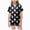 H167-Black, variant on TOWED22 Halloween Pajamas Girl Silk Pajamas Button Up Shirt and Shorts Satin Pajama Set 2 Piece Loungewear Sleepwear Outfit Sets for 2-13 Years(Green,4-5 Y)