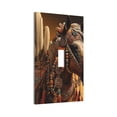 thumbnail image 3 of Southwestern Horse Ethnic Native Light Switch Cover Decorator Single Toggle Wall Plate 1-Gang Receptacle Outlet Decor, 3 of 7