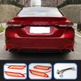 thumbnail image 4 of 2 reflectores LED para Toyota Camry 2018 2019 2020, luz trasera de parachoques, luz de conducción, luz de señal de giro, luz antiniebla trasera, 4 of 5