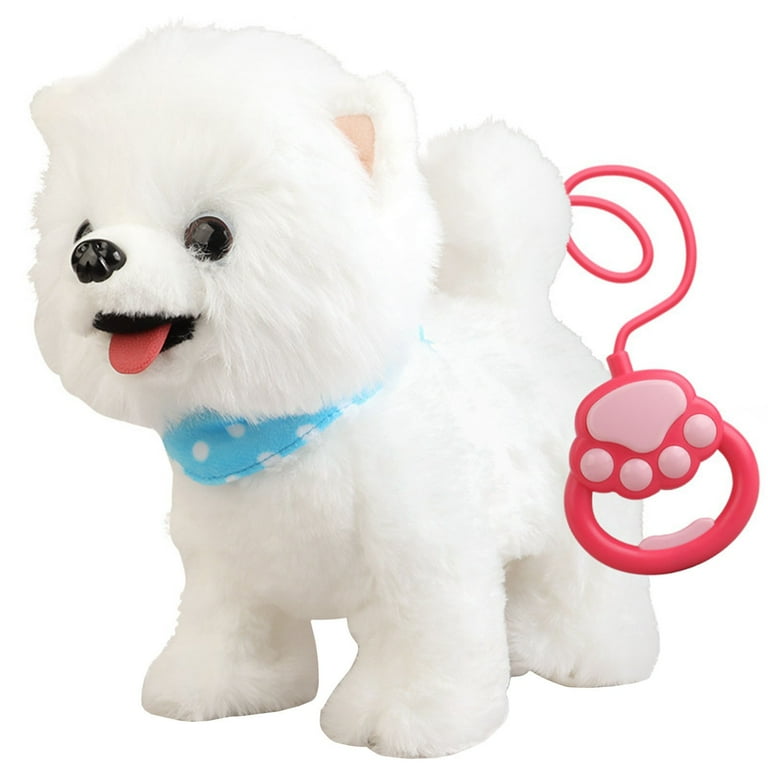 Walking Barking Dog Toy Singing Puppy Set,Plush Puppy Electronic